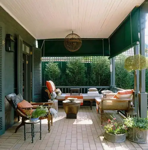 暖色系头像阳台