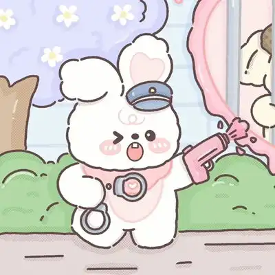 2023最新超萌兔兔与狗狗二次元情情侣头像我要个性网