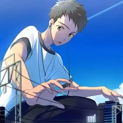 火系头像男帅气动漫男生