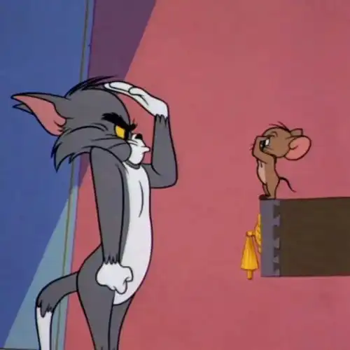 超甜的情侣头像卡通猫和