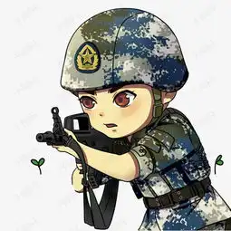 狙击的卡通兵哥哥素材图片免费下载高清png千库网图片编号9284556