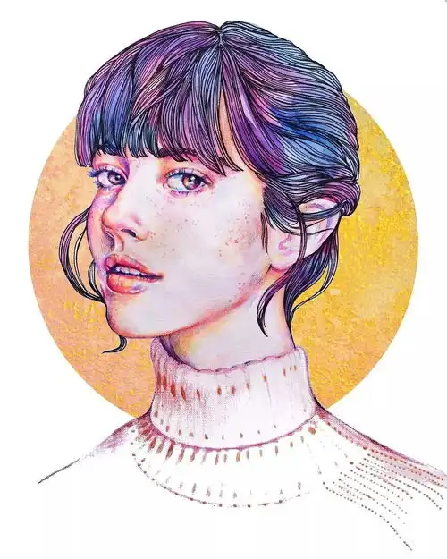 人美画的还好世界为什么那么不公平美女插画师合集
