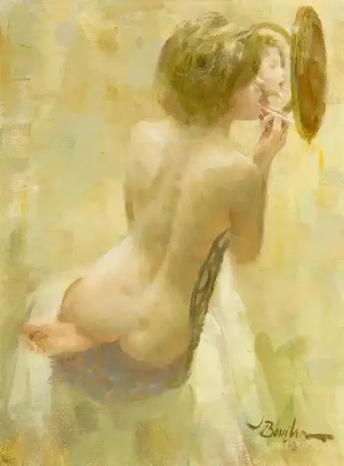 josephbowler治愈系人物油画