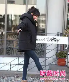 冬季棉衣外套搭配韩系休闲范儿显气质