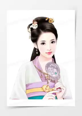 古风动漫人物绘画女生