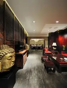 国外风格瓷砖空间效果图