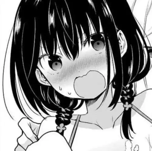 头像可爱黑白动漫女头