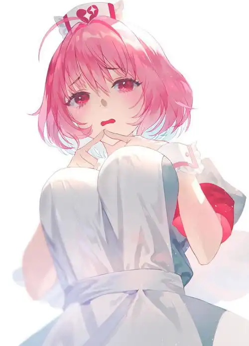 闪光的少女一组亮色动漫二次元少女无水印手机电脑壁纸分享