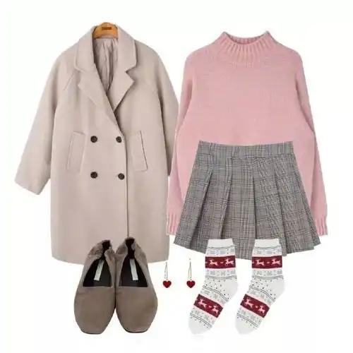 一波超级温油的粉色系穿搭分享