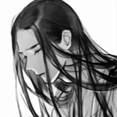 白色系头像男生漫画古风