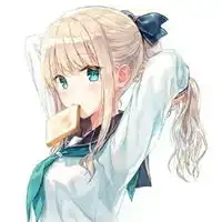 动漫头像治愈系女水手服