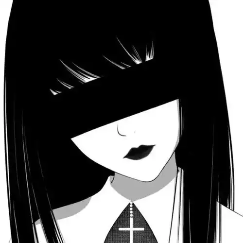 女生头像高级感丧系黑白