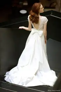 mirazwillinger2013时尚唯美婚纱白色系列