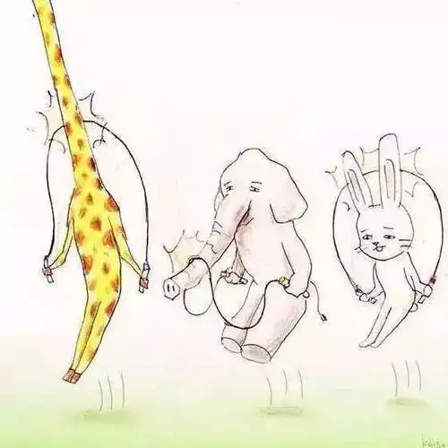 扎心了这可能是有史以来最丑的治愈系ins网红插画