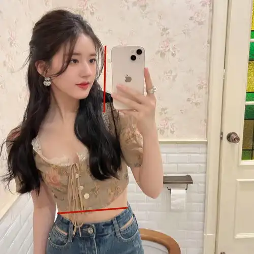 女星腰围多恐怖杨幂赵丽颖腰比头细,吉娜被说抽肋骨,ab像p的