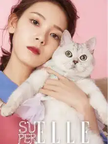 陈瑶早春大片慵懒迷人猫系女孩演绎别样时尚