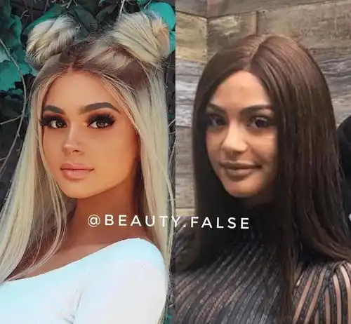 ins博主专门打假模特网红完美照骗ps前后居然差这么多