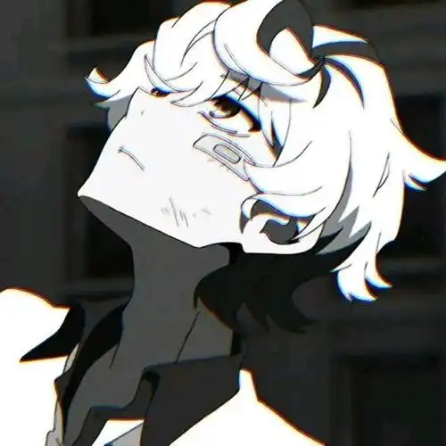 丧系动漫头像截图男生