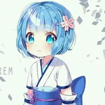 拉姆雷姆姐妹头像一对分开二次元雷姆拉姆可爱闺蜜头像