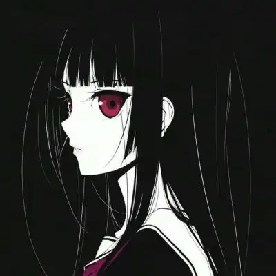 汐颜动漫女头病娇猎奇丧