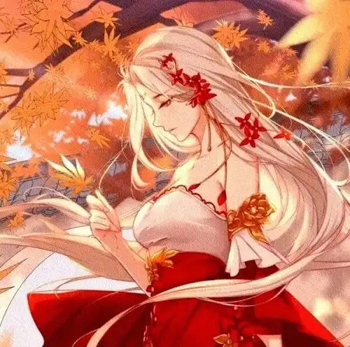 动漫头像愿你年少足风流,一万星辰掬在手