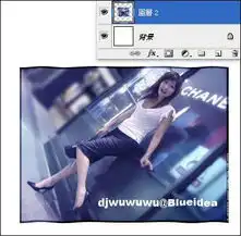 photoshop实例制作涟漪动画效果