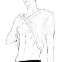 彩色素描动漫头像男生冷酷微信头像图片大全