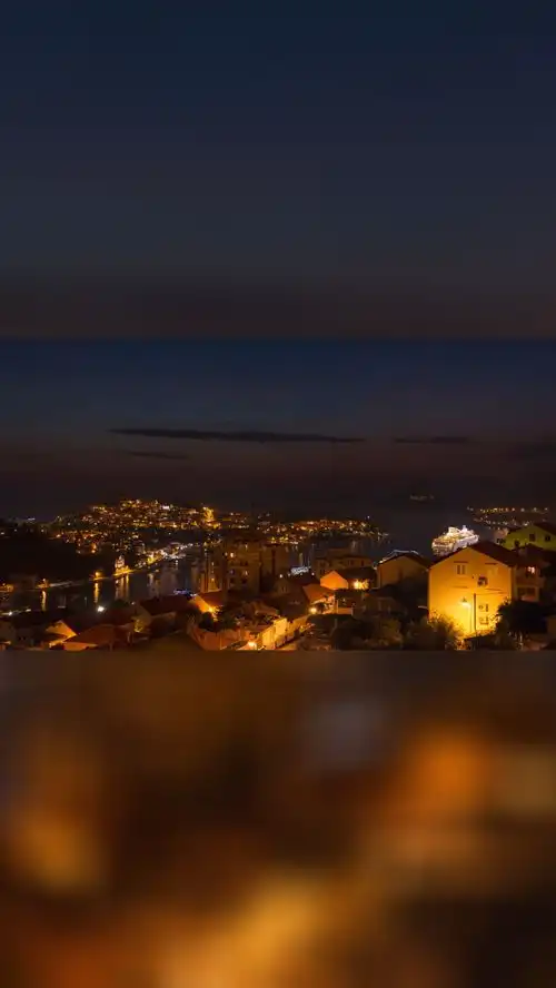 海边小镇的日落美日落日落治愈系美景美景推荐官