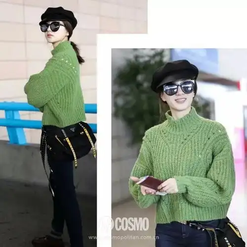 黄色系头像毛衣