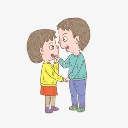 卡通手绘人物情深对望情侣图片素材其他格式下载动漫人物大全