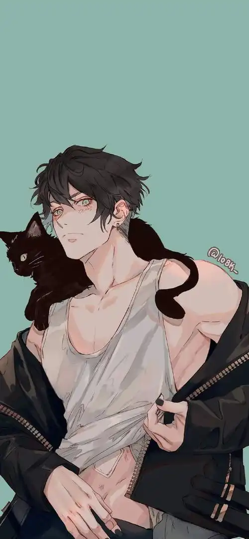 高清男插画动漫壁纸系列25