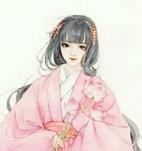 温柔系头像女古风朋友圈