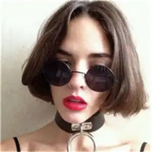 个性带墨镜女头像霸气高傲冷酷的社会女