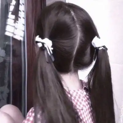 女生丧系头像一左一右闺