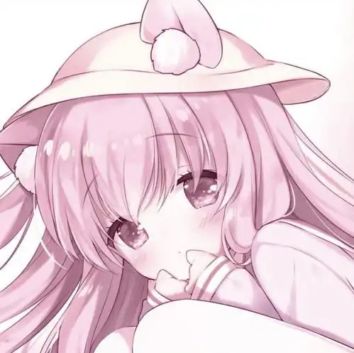 头像粉色系动漫女头像3