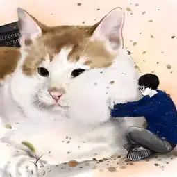来自插画师agri笔下的猫