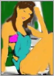 photoshop简单另类方法给黑白照片上色