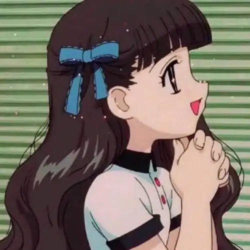 卡通漫画美女头像微信头