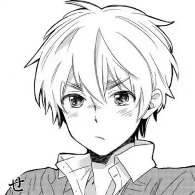 头像图片男生黑色系动漫