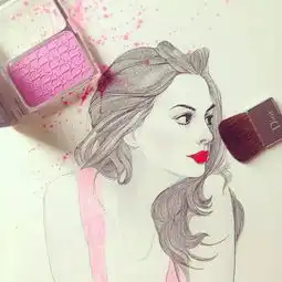 手绘治愈系插画男生头像