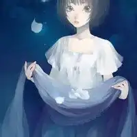 有没有蓝色动漫的qq头像和动漫姐妹头像什么颜色都可以
