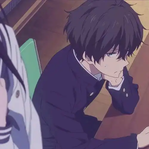 情侣头像你好甜