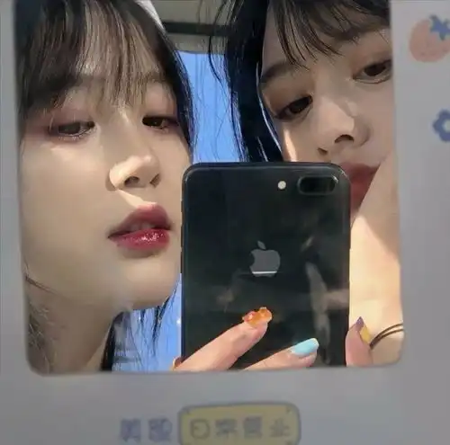 ins风格闺蜜头像