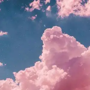 沈言粉色云朵背景图片宇宙星辰风景静物头像我要个性网