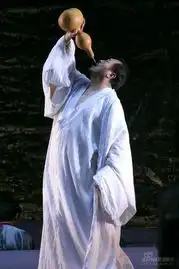 诗人李白照片