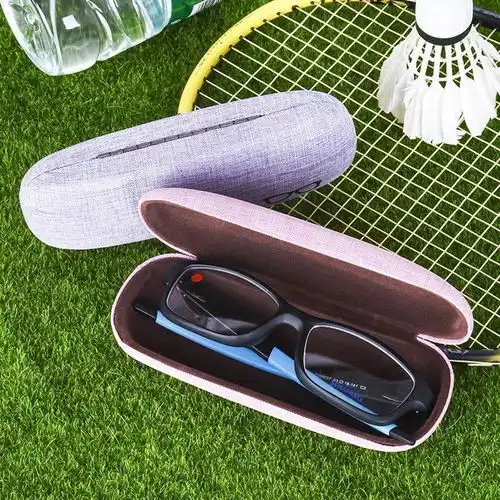 近视透明眼镜盒ins可爱日系少女心卡通便携防压简约创意个性收纳