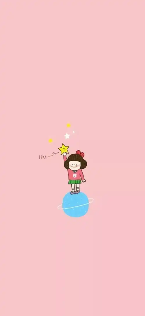 个性萌系粉色少女心壁纸