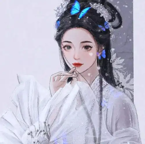 温柔系头像女古风苏俄