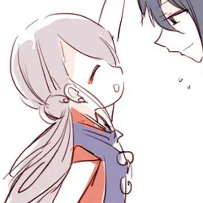 动漫男生的头像系女生情