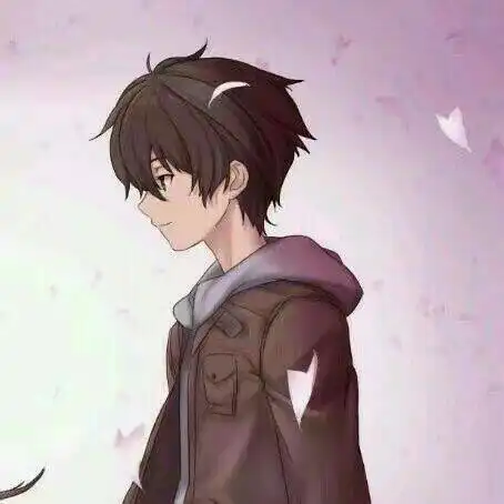 简约系男生头像背影动漫